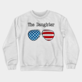 AMERICA PILOT GLASSES THE DAUGHTER Crewneck Sweatshirt